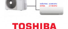 Toshiba Multi İnverter Duvar Tipi A++ Klima 2 X 9.000 BTU